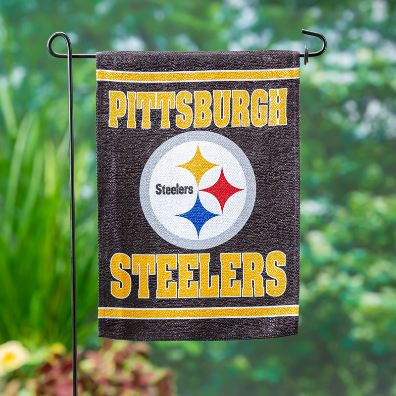 H 18 po x l 12,5 po Palaksh, Steelers de Pittsburgh
