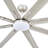 72" 6 - Blade Aluminum LED Ceiling Fan with Dimmable Light and Remote-107162106-107162105