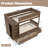 Twin/Twin XL Over Twin/Full Solid Wood Bunk Bed with Built-In Wardrobe and 4 Drawers-1904087828