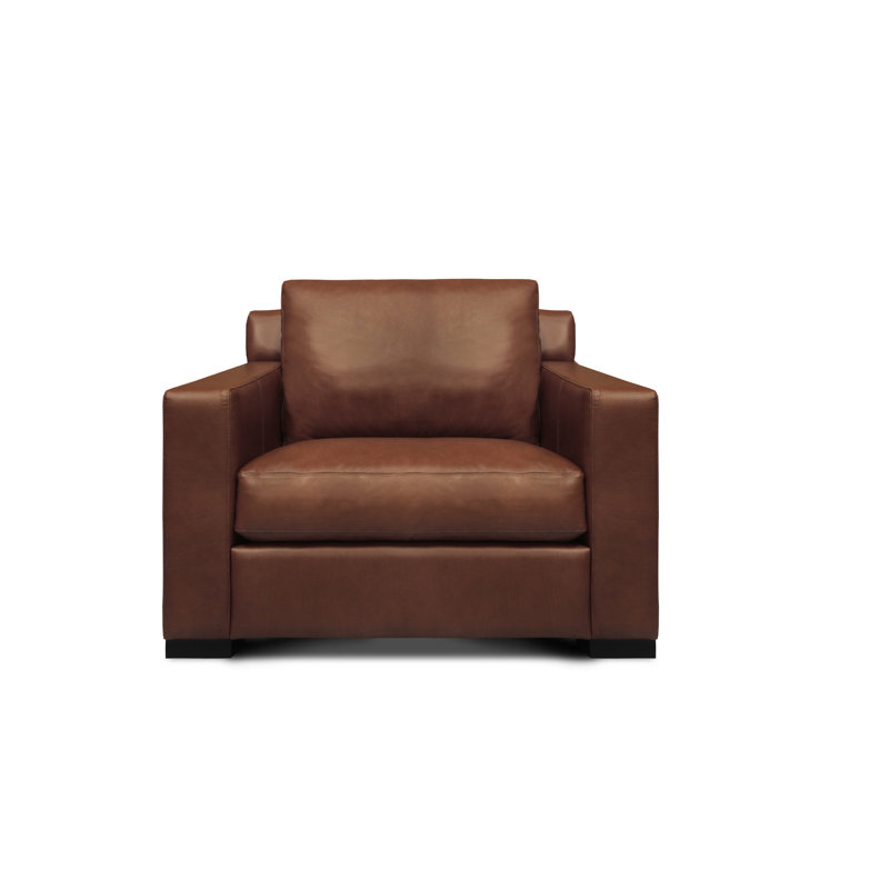 Fauteuil en cuir