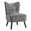 Fauteuil de chambre capitonné en polyester 27,5 po Eleasha-324723529