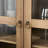 73" Tall Arched Storage Display Cabinet-163016237