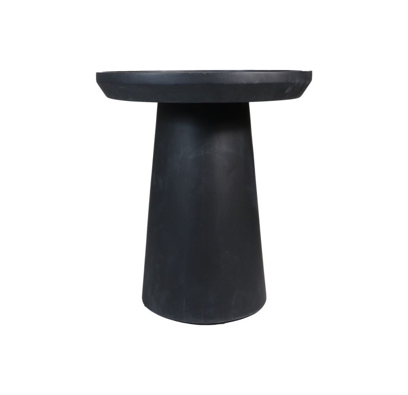 Copenhagan Solid Wood Coffee Table, 50cm H x 45cm L x 45cm W, Black