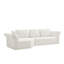 Canapé modulaire spacieux, canapé modulaire en mousse de 127 pouces pour la maison