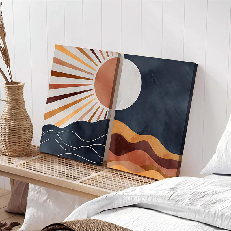 2 Piece Wrapped Canvas Print