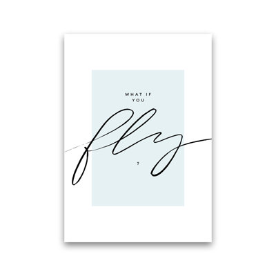 What If You Fly - Print