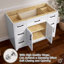 Armoire de meuble-lavabo autoportante 48 po-93593028