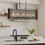 Luminaire suspendu linéaire 5 lumières Park Row
