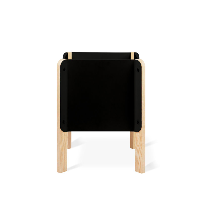Atrium Lo Planter, Black