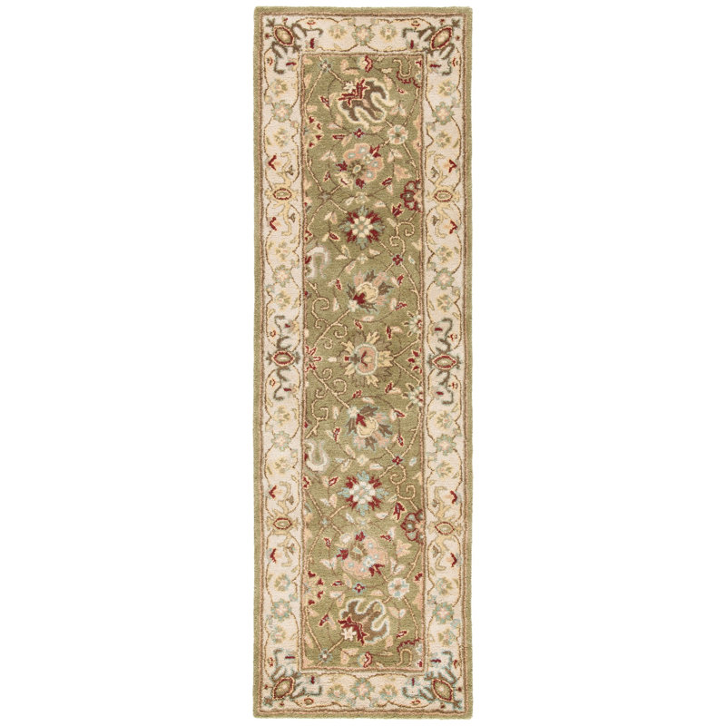 Dunbar Hand Tufted Wool Oriental Rug, Runner 2'3" x 10'