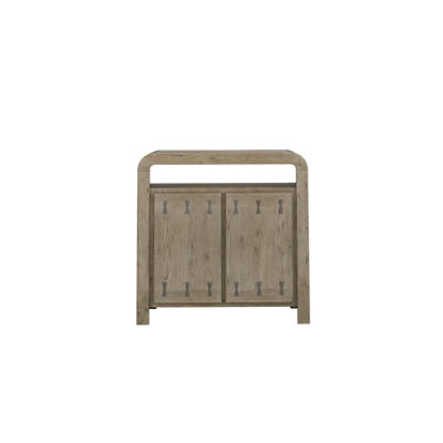 Bar Cabinet - English Knotty Oak Veneer