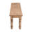 6' Rustic Solid Wood Bench Seat