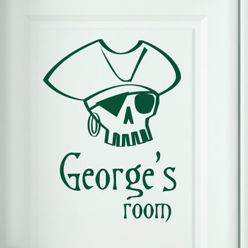 Nautical & Beach Wall Decal, Dark Green