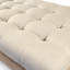 Maison Linen Tufted Ottoman