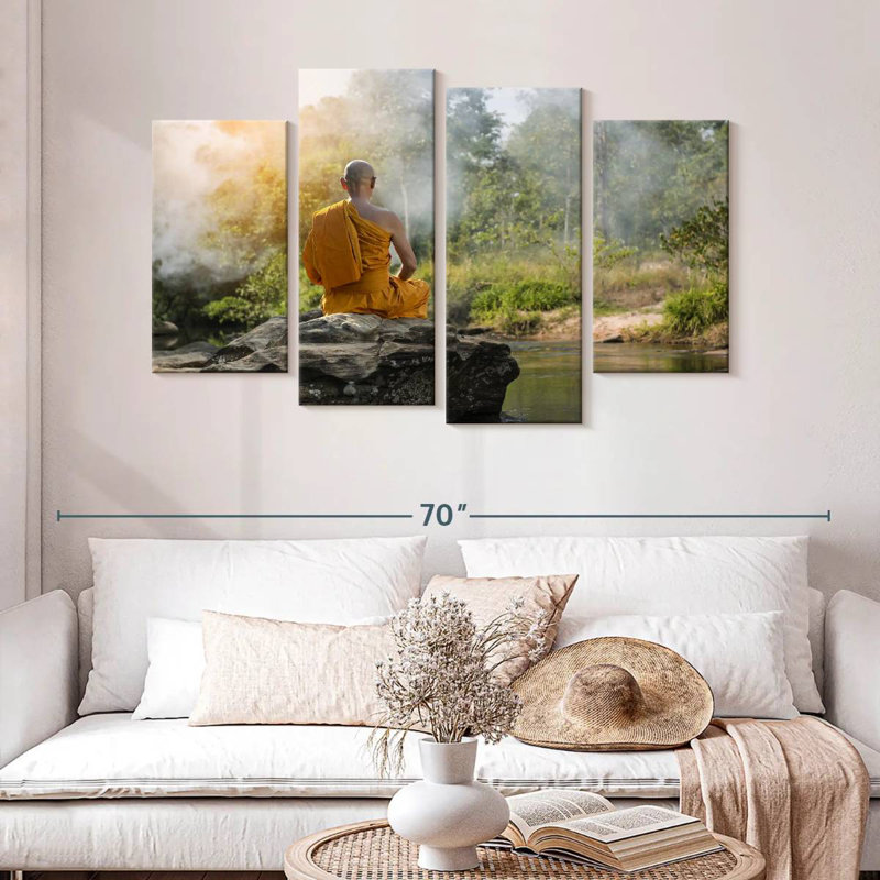 Adella Buddhist Monk Nature Meditation