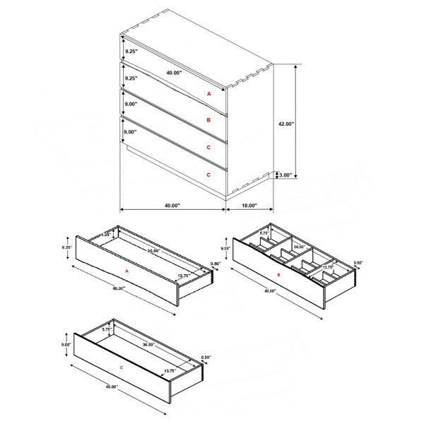 Dimensions du produit