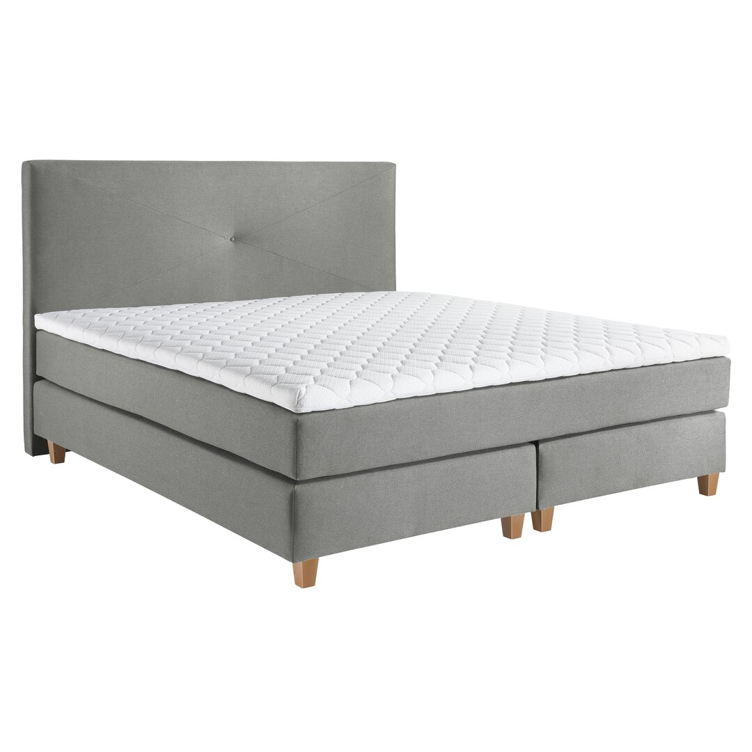 Boxspringbett Hosley mit Topper