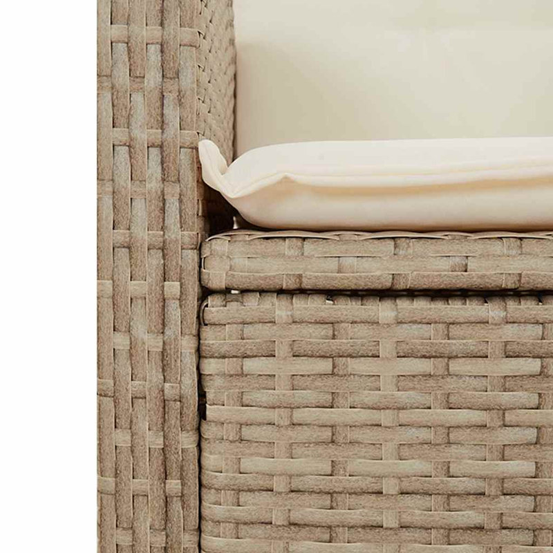 Outdoor Bench, Beige, Cream White