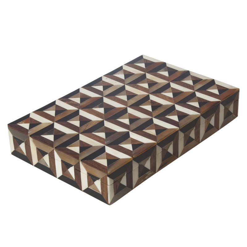 Triangle Marqueterie Box-Sm