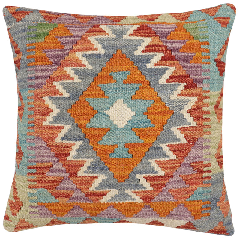 Housse et insert de coussin carré 100% laine