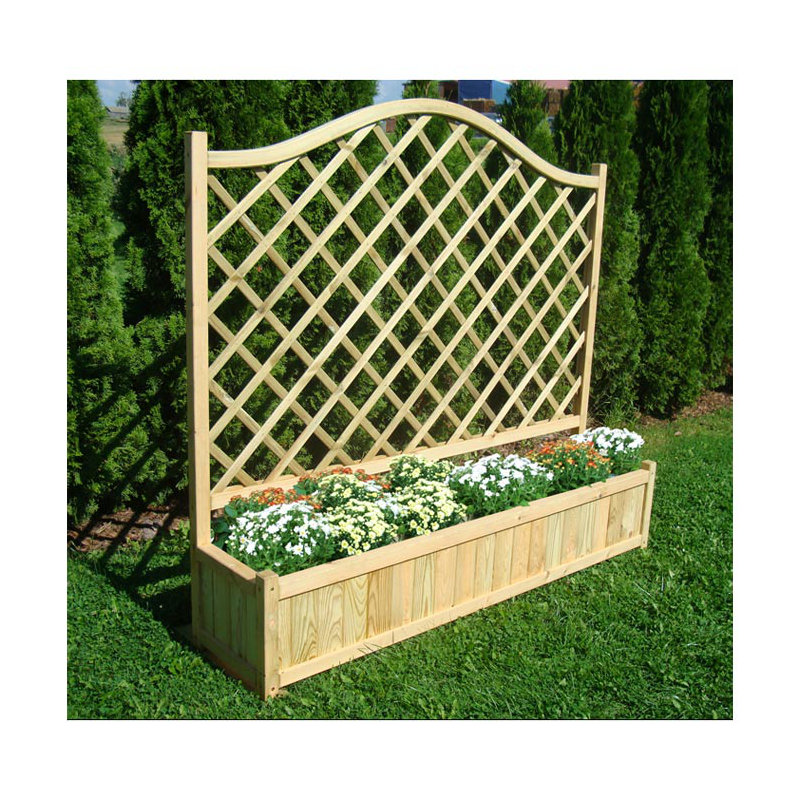 Alberto Wood Planter Box