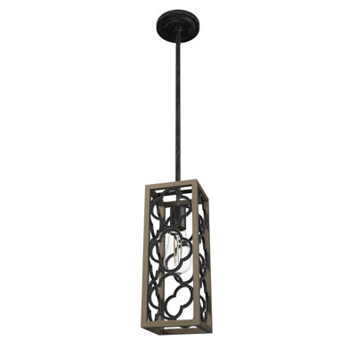 Gablecrest 1 - Light Single Rectangle Pendant