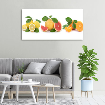 Citrus Fruits - Wrapped Canvas Print