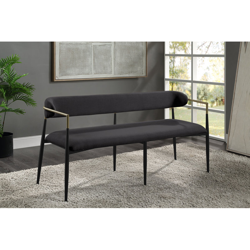 Banc de salle à manger Kist, Noir
