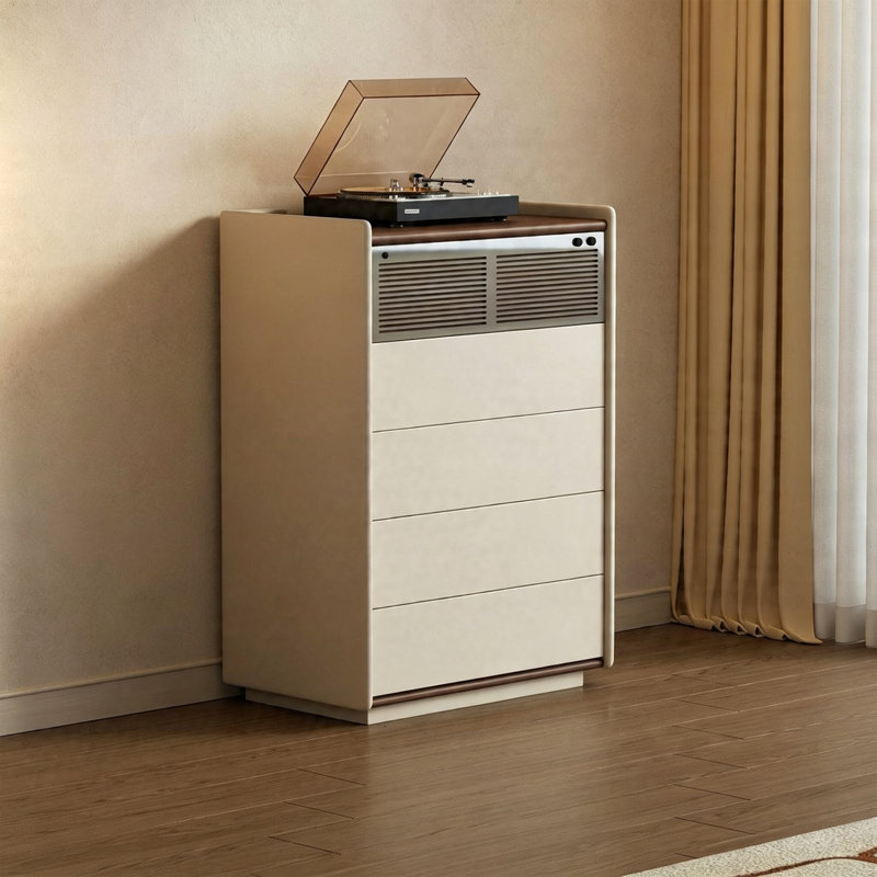 Commode d'appoint arrondie