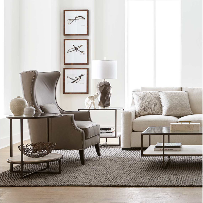 Harlow Glass End Table