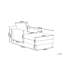 Agenore Velvet Chaise Lounge-1488580029