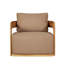 Chaise pivotante en bois de teck massif Eclipse-1793738254-1793738241