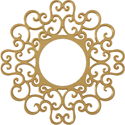 Reims Architectural Grade PVC Pierced Ceiling Medallion