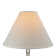 13.25" H x 21" W Empire Lamp Shade - (Spider Attachment) in Linen