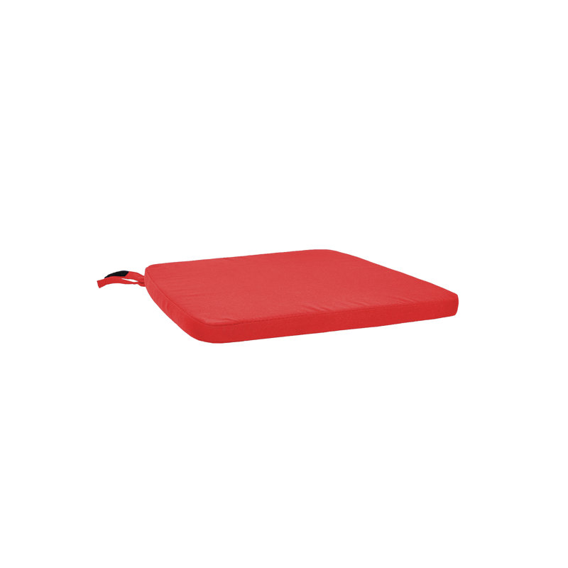 Seat Cushion for BFM Maui Chairs, Armchairs & Barstools, Orange, 15.5" W x 15.5" D