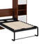Lit escamotable simple avec armoire murale