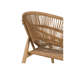 Chaise longue d'extérieur Papasan Cyril l 29 po x P 32 po x H 26 po