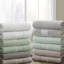 Modern Threads Drucilla 6-Piece 100% Combed Cotton Yarn Dyed Cobblestone Jacquard Towel Set-923894985