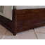 Lit plateforme en bois massif avec pied de lit et tiroirs sous le lit Asparas-1420412597-1420412594