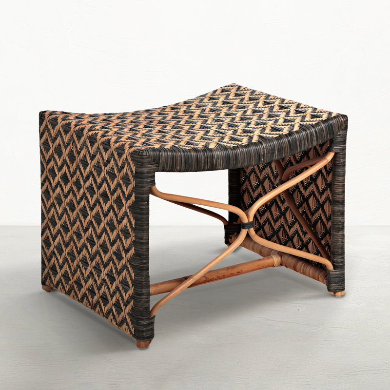 Bennet Rattan Accent Stool