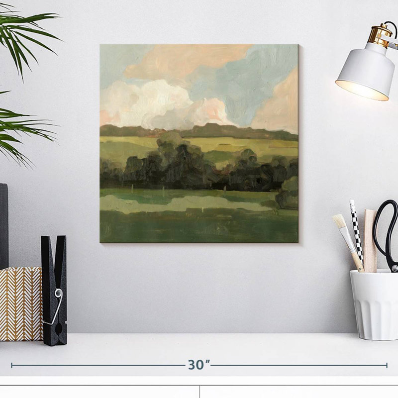 Ocre du soir II, H 16 po x l 16 po