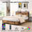 Bed Frame, Storage Headboard With Charging Station, Solid And Stable-1769775995-1769775993