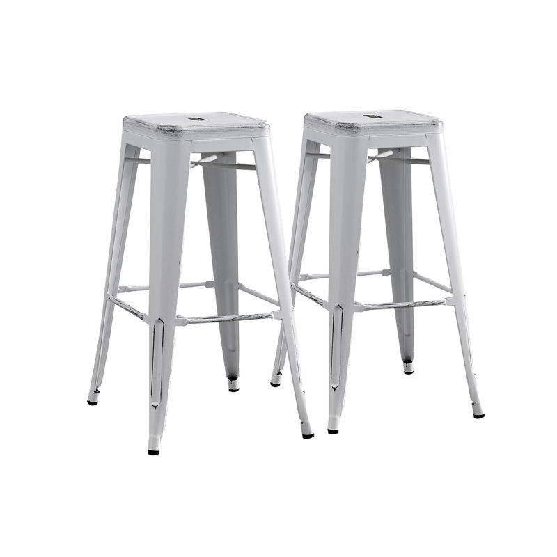 Tabouret de comptoir de 30 pouces (chaises de salle à manger uniquement), Gris clair