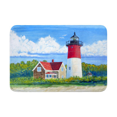 Nauset Lighthouse, Cape Cod, MA Bath Mat
