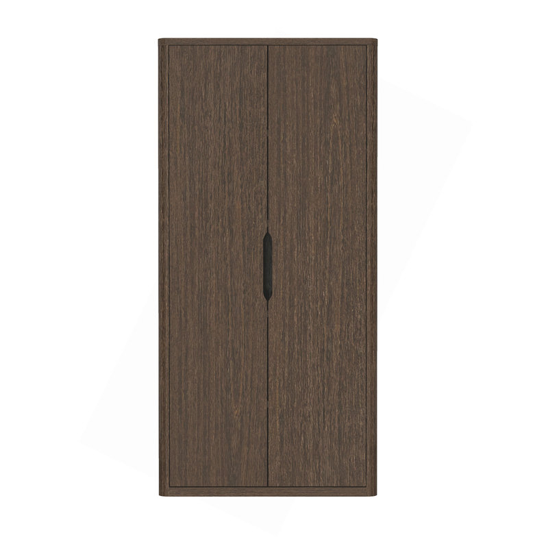 Rivington 38" Bookcase Cabinet, Walnut