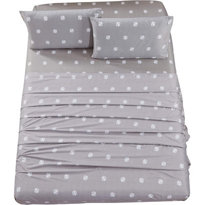 Baseball Sports Microfiber Sheet Set
