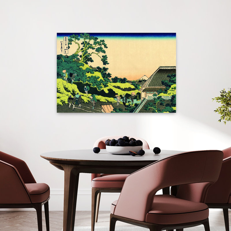 «Sundai Edo», reproduction d'art classique classique de paysage naturel, 24" H x 36" W