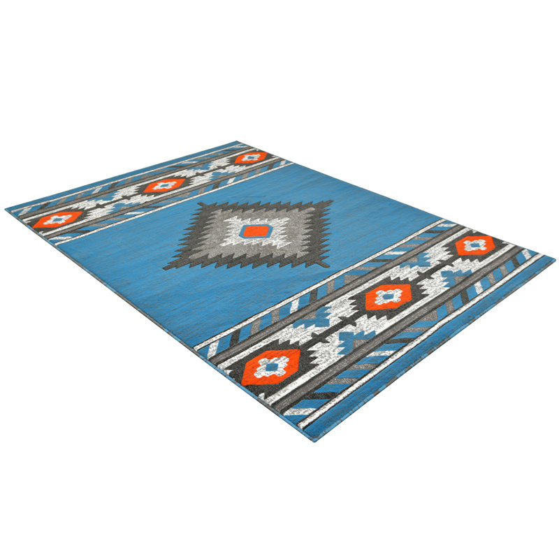 Kerce Indoor Rug, Rectangle 5' x 6'11"