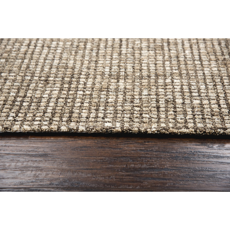 Tapis brun en laine touffeté à la main Zellmer, Rectangle 3 pi x 5 pi