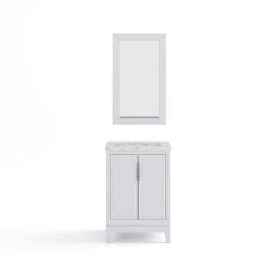 Elizabeth 24" Single Bathroom Vanity Set with Mirror